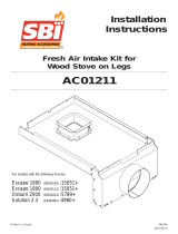 Drolet BISTRO WOOD BURNING COOKSTOVE Assembly Instructions