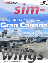 Aerosoft Canary Islands Professional Gran Canaria User manual