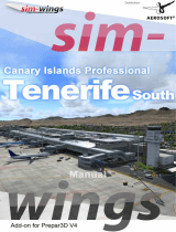 Aerosoft Canary Islands Professional Tenerife South User guide