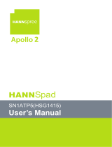 Hannspree HannsPad 10.1 Apollo 2 User manual