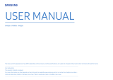 Samsung PM55H User manual