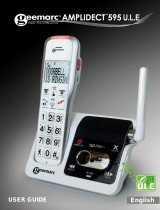 Geemarc AMPLIDECT595 U.L.E User guide