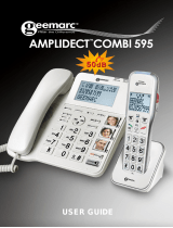 Geemarc AMPLIDECT COMBI 595 User guide