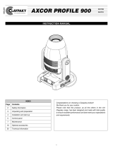 Clay Paky C61700 C61701 User manual