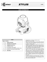 Claypaky CJ3000 User manual