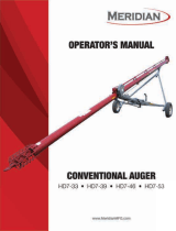 Meridian 7'' Conventional Auger Owner's manual