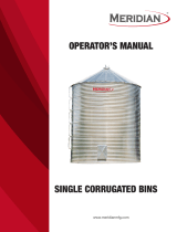 Meridian Corrugated Flat Bottom Bin Operating instructions