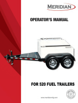 Meridian 520 Fuel Trailer Operating instructions