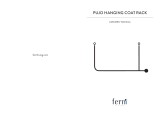 ferm LIVING Pujo Hanging Coat Rack NEW Assembly Manual