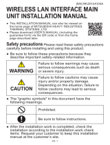 Mitsubishi Heavy Industries WF-RAC User manual