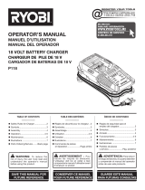 Ryobi P1818 Owner's manual
