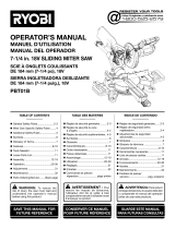 Ryobi PBT01B User manual