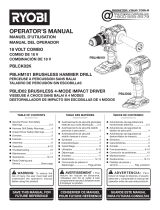Ryobi PBLCK02K Owner's manual