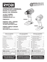 Ryobi PSBCK01K Owner's manual