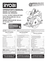 Ryobi P1819 Owner's manual