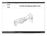 Ryobi P343B Owner's manual