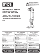 Ryobi P241 Owner's manual