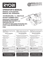 Ryobi P223 Owner's manual