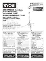 Ryobi P782 Owner's manual