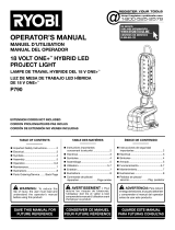 Ryobi PCL1302K1N Owner's manual