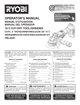 Ryobi PBLAG01 Owner's manual