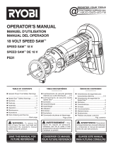 Ryobi P531 Owner's manual