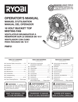 Ryobi PMF01B Owner's manual