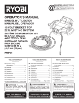 Ryobi PMP01K Owner's manual