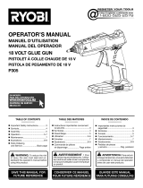 Ryobi P305 Owner's manual