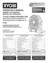 Ryobi PCL1304K1N Owner's manual