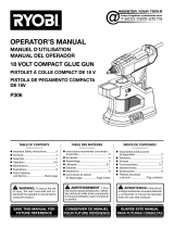 Ryobi P326 Owner's manual