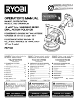 Ryobi PBF100 Owner's manual