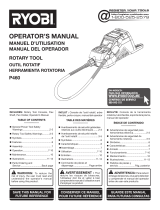 Ryobi P460 Owner's manual