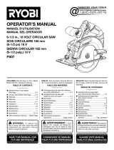 Ryobi P507 Owner's manual