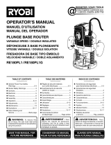 Ryobi RE180PL1G Owner's manual