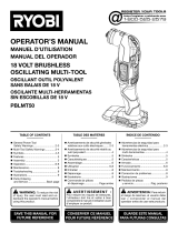 Ryobi PBLMT50K1 Owner's manual