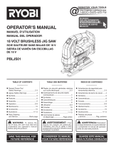 Ryobi PBLJS01K1 Owner's manual