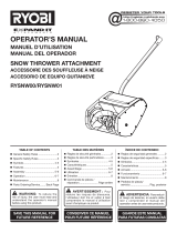 Ryobi RY408110VNM Owner's manual