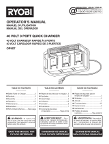 Ryobi OP407AVNM Owner's manual