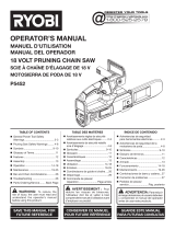 Ryobi P20310 Owner's manual