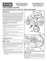 Ryobi ACRM009 Owner's manual