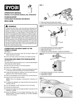 Ryobi RY3112FW User manual