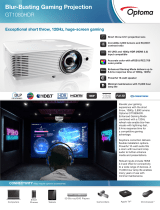 Optoma GT1080HDR Owner's manual