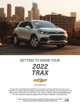 Chevrolet Trax 2022 User guide