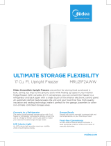 Midea MRU21F2AWW Dimensions Guide