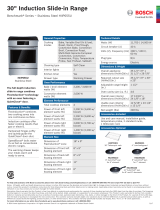 Bosch Benchmark HIIP055U/01 Dimensions Guide