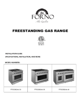 Forno FFSGS6244-36 Installation guide