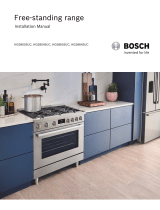 Bosch HGS8055UC Installation guide
