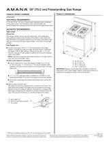 Amana AGR4230BAW Dimensions Guide