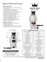 Waste King L-3200 User manual